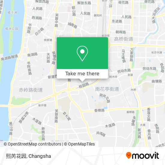 熙芮花园 map