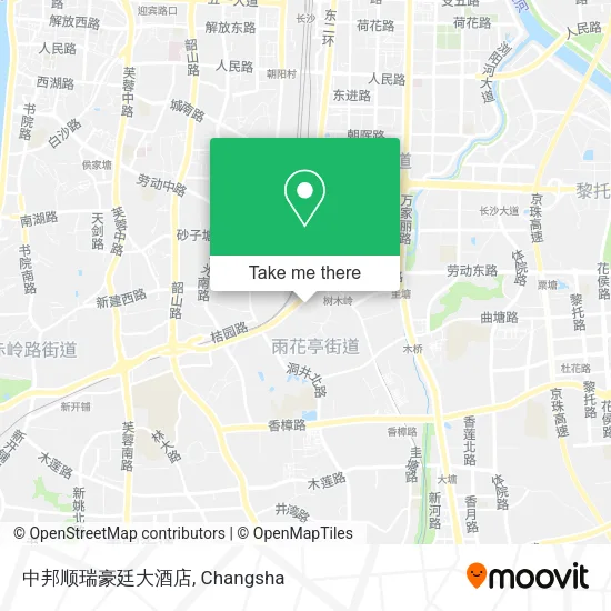 中邦顺瑞豪廷大酒店 map
