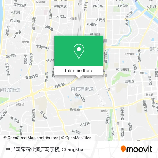 中邦国际商业酒店写字楼 map