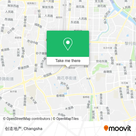 创道地产 map