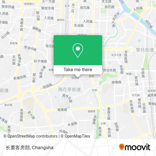 长重客房部 map