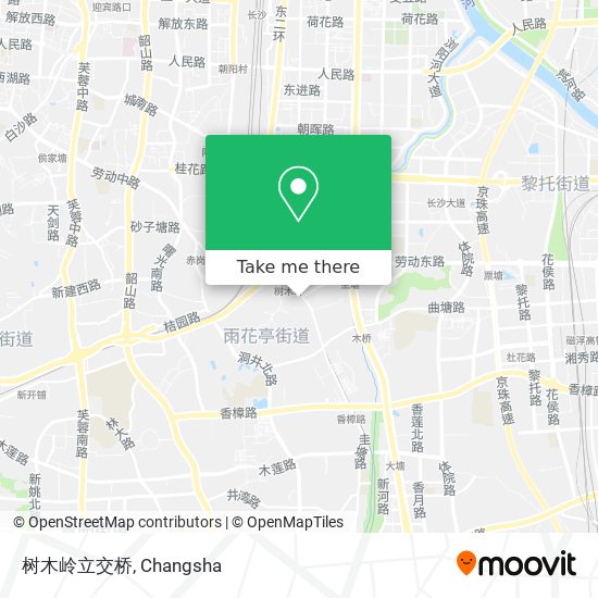 树木岭立交桥 map