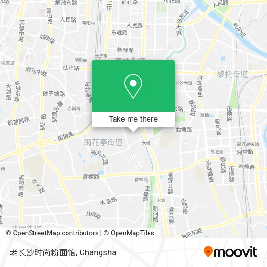 老长沙时尚粉面馆 map