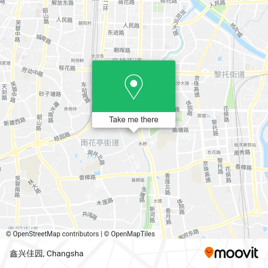 鑫兴佳园 map