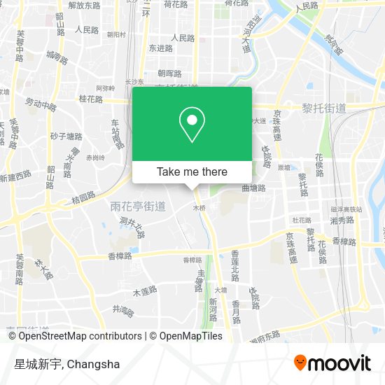星城新宇 map