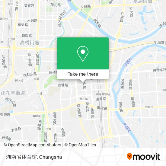湖南省体育馆 map