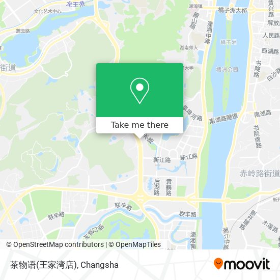 茶物语(王家湾店) map