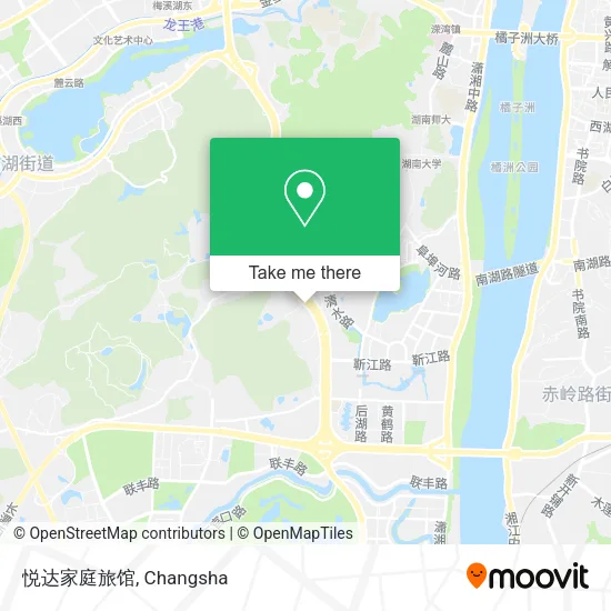 悦达家庭旅馆 map
