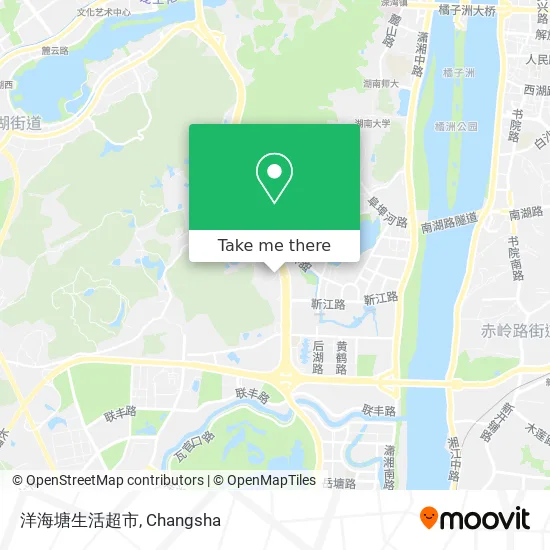 洋海塘生活超市 map