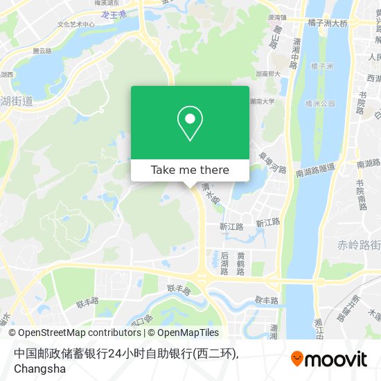 中国邮政储蓄银行24小时自助银行(西二环) map
