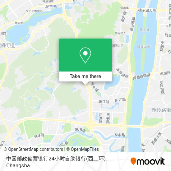 中国邮政储蓄银行24小时自助银行(西二环) map