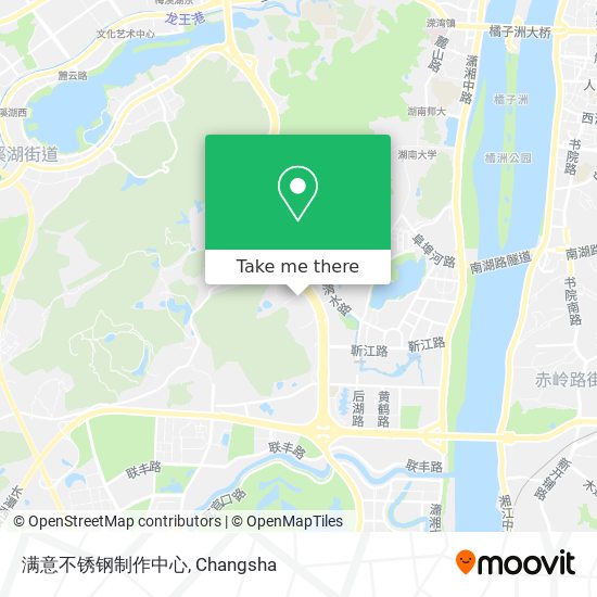 满意不锈钢制作中心 map