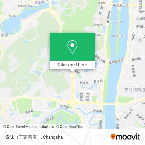 索味（王家湾店） map