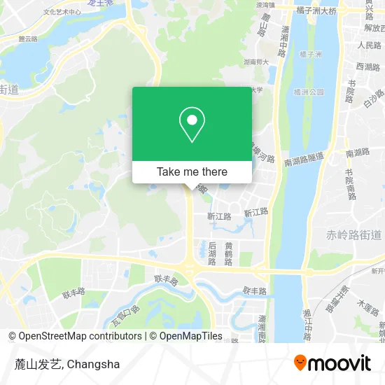 麓山发艺 map
