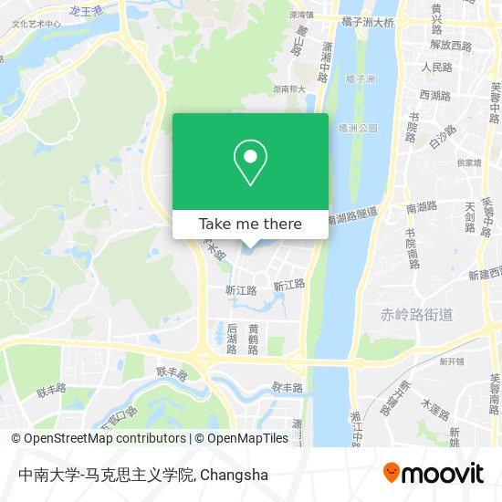 中南大学-马克思主义学院 map