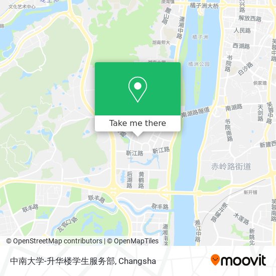 中南大学-升华楼学生服务部 map