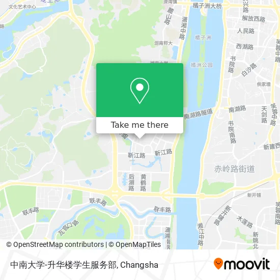 中南大学-升华楼学生服务部 map