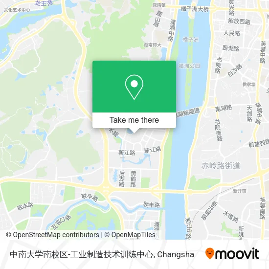 中南大学南校区-工业制造技术训练中心 map