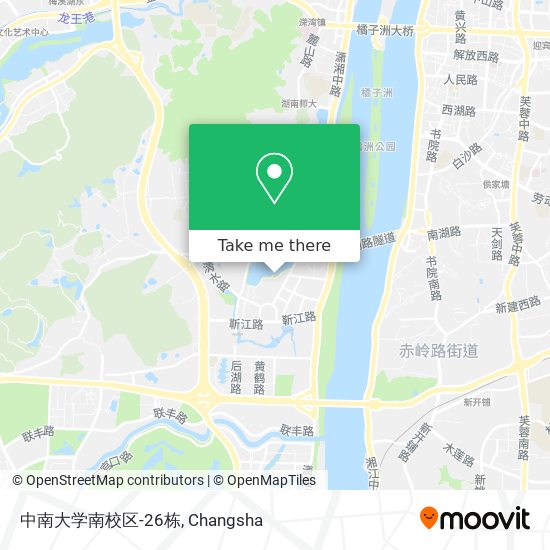 中南大学南校区-26栋 map