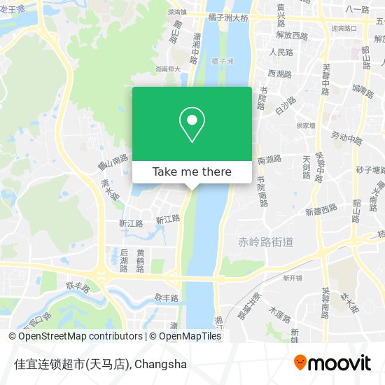 佳宜连锁超市(天马店) map