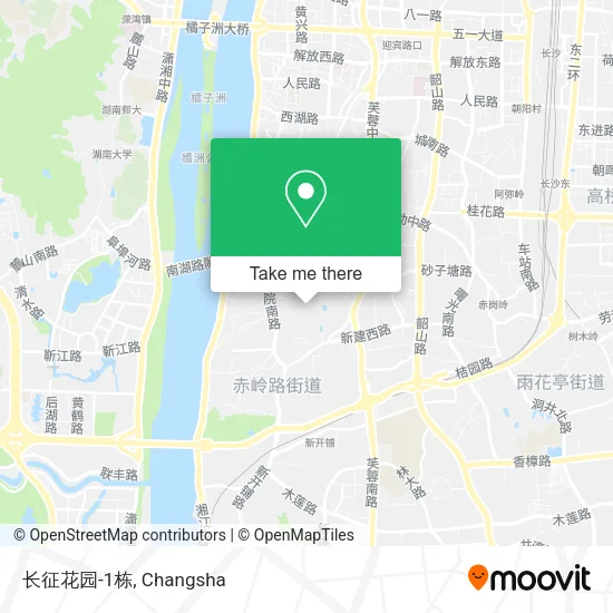 长征花园-1栋 map
