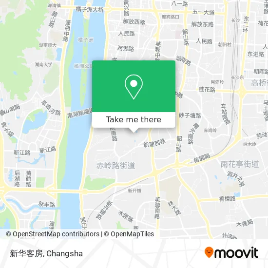 新华客房 map