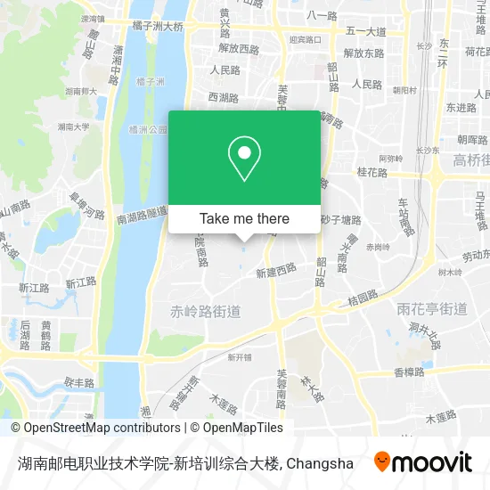 湖南邮电职业技术学院-新培训综合大楼 map