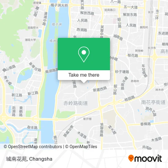 城南花苑 map