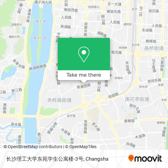 长沙理工大学东苑学生公寓楼-3号 map