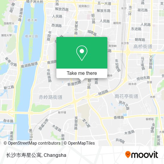 长沙市寿星公寓 map