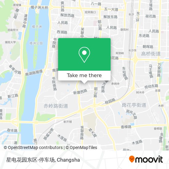 星电花园东区-停车场 map