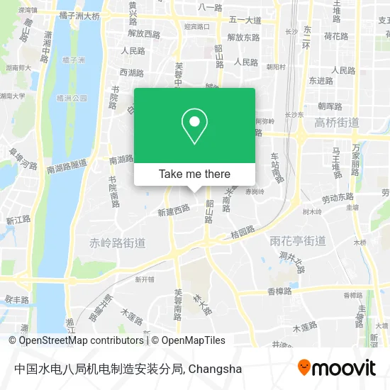 中国水电八局机电制造安装分局 map