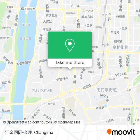 汇金国际-金座 map