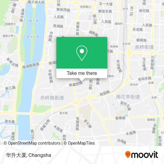 华升大厦 map