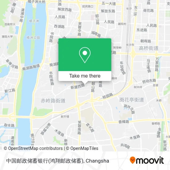 中国邮政储蓄银行(鸿翔邮政储蓄) map