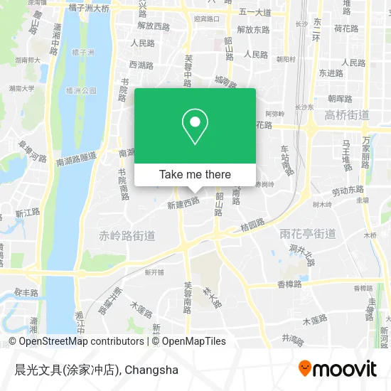 晨光文具(涂家冲店) map