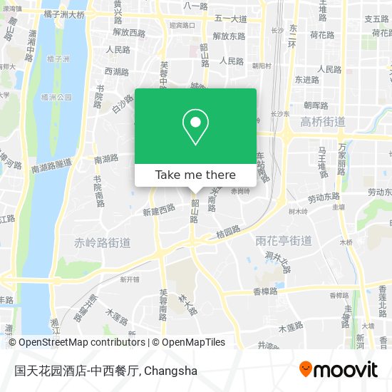 国天花园酒店-中西餐厅 map