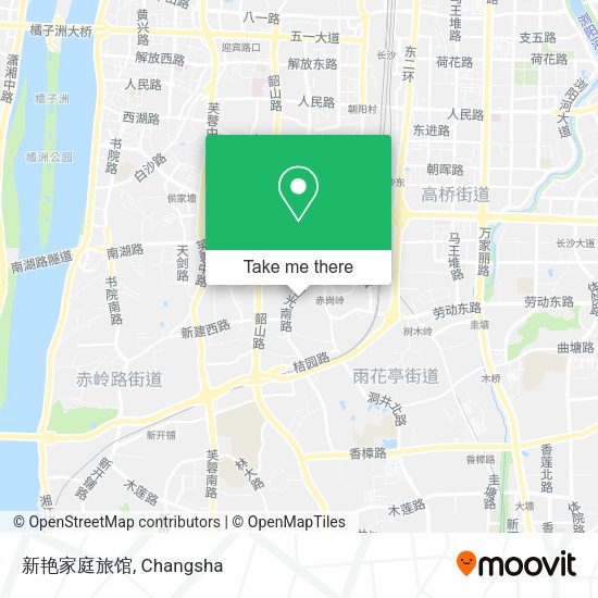 新艳家庭旅馆 map