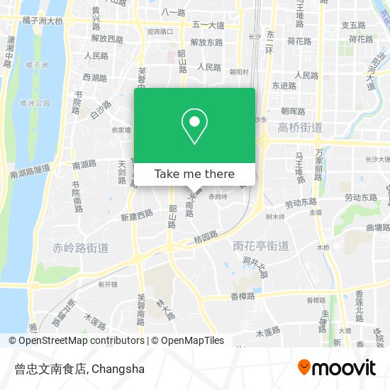 曾忠文南食店 map