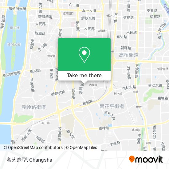 名艺造型 map