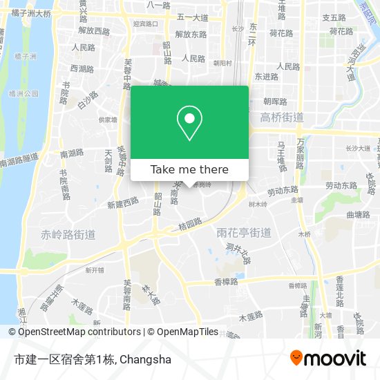 市建一区宿舍第1栋 map