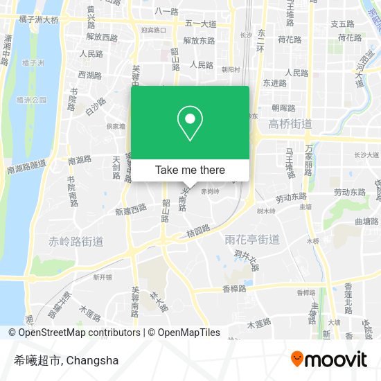 希曦超市 map