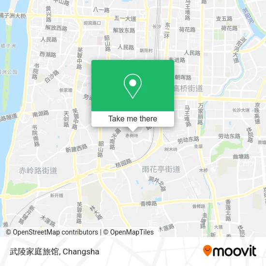 武陵家庭旅馆 map