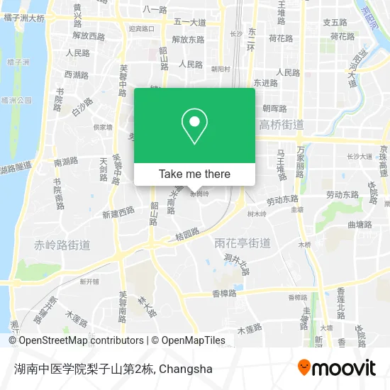 湖南中医学院梨子山第2栋 map