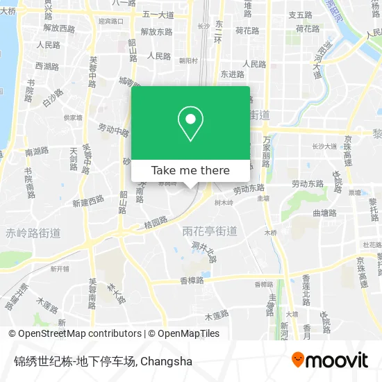 锦绣世纪栋-地下停车场 map