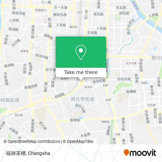 福禄茶楼 map