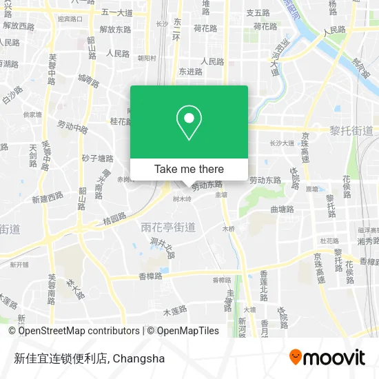 新佳宜连锁便利店 map