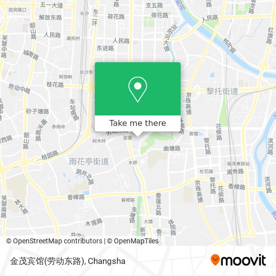 金茂宾馆(劳动东路) map