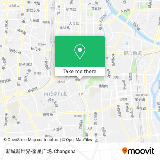 新城新世界-奎星广场 map