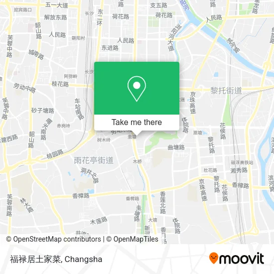 福禄居土家菜 map